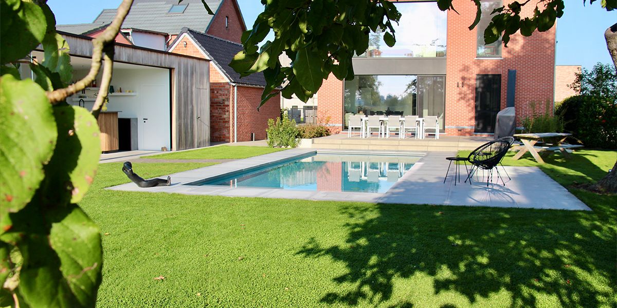 Zwembad aanleg Zonhoven